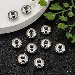 Brass Micro Pave Cubic Zirconia Beads&nbsp;ZIRC-F001-121P