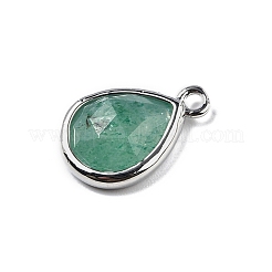 Natural Dyed Strawberry Quartz Faceted Pendants&nbsp;G-U019-05P-05