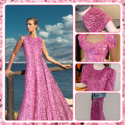 Polyester Fabrics&nbsp;DIY-WH0632-48B