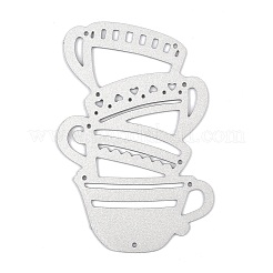 Cup Carbon Steel Cutting Dies Stencils&nbsp;X-DIY-R079-051