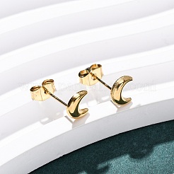 304 Stainless Steel Stud Earrings&nbsp;EJEW-Z134-02G