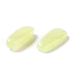天然な新しい翡翠のビーズ  穴なし/ドリルなし  ナゲット  16~33x8~12x6~8.5mm  約150個/500g&nbsp;G-A023-01N