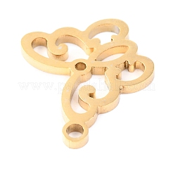 304 Stainless Steel Charms&nbsp;STAS-O142-28G