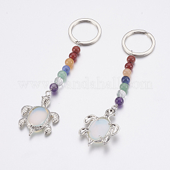 Opalite Chakra Keychain&nbsp;KEYC-P040-B05