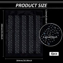 Hotfix Glass Rhinestone&nbsp;LS-DIY-WH0349-388D