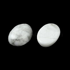 天然石ハウライトカボション  オーバル  8~8.5x6~6.5x2.5~3.5mm&nbsp;G-A094-01B-60