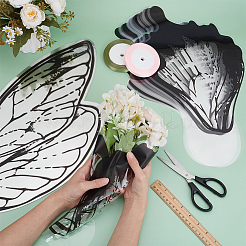 50Pcs Waterproof Butterfly Flower Bouquet Wrapping Paper&nbsp;FIND-UN0006-99C