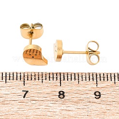 304 Stainless Steel Stud Earrings&nbsp;X-EJEW-P126-22