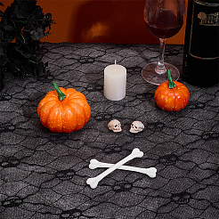 Halloween Theme Polyester Lace Fabric&nbsp;DIY-WH0699-75B-1