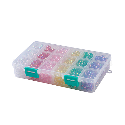 Eco-Friendly Transparent Acrylic Beads&nbsp;TACR-JP0001-09-1