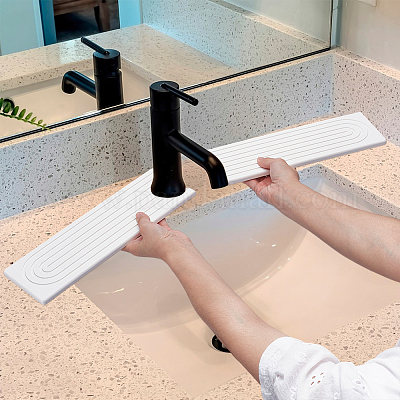 Diatomaceous Earth Bathroom Faucet Mat&nbsp;FIND-WH0139-816B-1