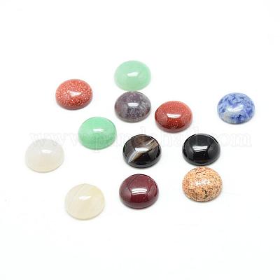 Natural & Synthetic Gemstone Cabochons&nbsp;G-T020-8mm-M-1