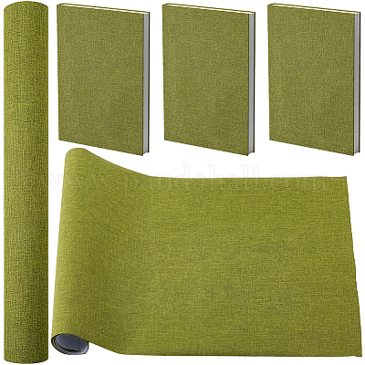 ナイロン生地  綴じ布  長方形  オリーブ  890x430mm&nbsp;DIY-WH20062-133J-1
