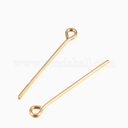 Wholesale 304 Stainless Steel Eye Pins - Pandahall.com