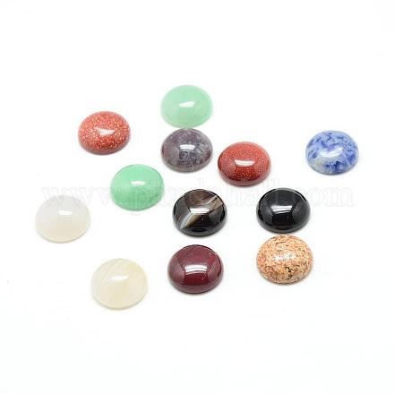 Natural & Synthetic Gemstone Cabochons&nbsp;G-T020-8mm-M-1