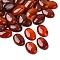 Natural Carnelian Cabochons, Dyed & Heated, Oval, 25x18x7~10mm.