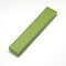 Cardboard Jewelry Set Box, for Bracelets, Necklace, Rectangle, Olive Drab, 21x4x2cm