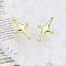 Alloy Pendants, Golden, Star, 30x17mm