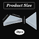 50Pcs Plastic Triangle Corner Protector&nbsp;FIND-NB0005-48C-2