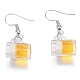 Resin Draft Beer Dangle Earring&nbsp;EJEW-N0030-01B-P-2