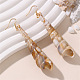 Natural Shell Dangle Earrings&nbsp;FS-WG91FAC-03-1
