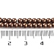 Synthetic Magnetic Hematite Beads Strands&nbsp;G-P545-K01-01D-4