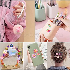 30Pcs 10 Styles Opaque Resin Decoden Cabochons&nbsp;CRES-YW0002-16