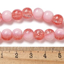 Crackle Glass Beads&nbsp;X1-GLAA-U001-8mm-13
