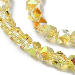 Electroplate Glass Beads&nbsp;X-EGLA-L018-B-AB06
