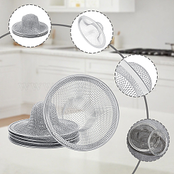 24Pcs 4 Styles Stainless Steel Floor Drain&nbsp;AJEW-GO0005-17