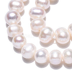 Natural Cultured Freshwater Pearl Beads Strands&nbsp;PEAR-N013-06F