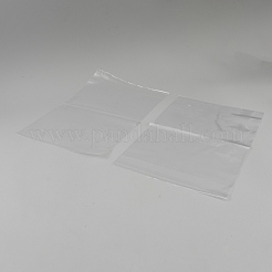 100 個の長方形 opp セロハン袋  ギフト包装用の粘着シールトップバッグ  透明  33x22x0.02cm&nbsp;ABAG-WH0045-88