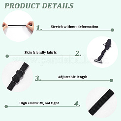 Polyester Bra Straps&nbsp;DIY-WH20011-50C