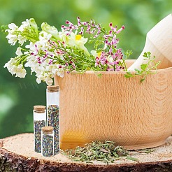 15Pcs 3 Styles Glass Cork Bottles Ornament&nbsp;DIY-YW0016-09