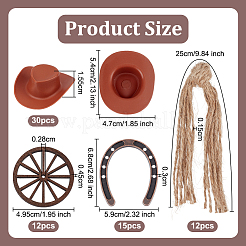 DIY Western Theme Decoration Kits&nbsp;DIY-OC0012-85