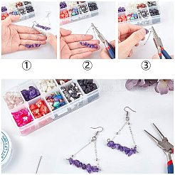 Gemstone Beads and Dyed Shell Beads&nbsp;G-NB0001-50