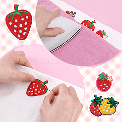 36Pcs 6 Styles Computerized Embroidery Cloth Self Adhesive Patches&nbsp;PATC-PH0001-23