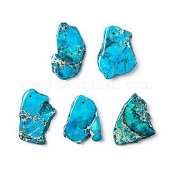 Natural Regalite/Imperial Jasper/Sea Sediment Jasper Pendants&nbsp;G-F590-08F