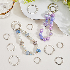 30Pcs 3 Styles Iron Split Rings&nbsp;IFIN-SP0001-19P