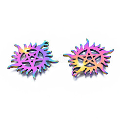201 Stainless Steel Pendants Ion Plating(IP)&nbsp;STAS-N098-052M