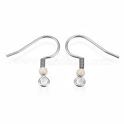304 Stainless Steel Earring Hooks&nbsp;STAS-S057-63