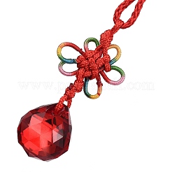 Glass Round Ball Hanging Ornaments&nbsp;LS-HJEW-Z006-01F