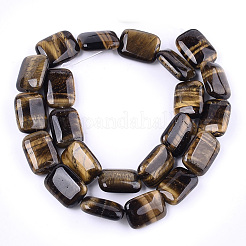 Natural Tiger Eye Beads Strands&nbsp;G-T121-10
