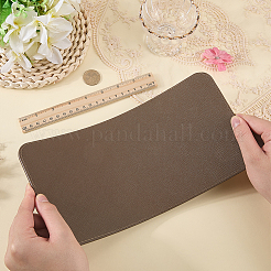 Puレザーバッグボトムス  バッグベースシェイパー  長方形  コーヒー  300x152x4mm&nbsp;DIY-WH20025-095A