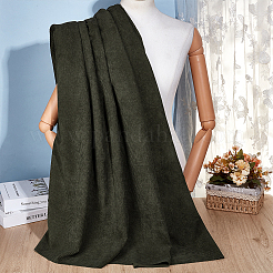 Diyの工芸品のためのポリエステル生地  服飾材料  ダークスレートグレー  2000x1550x1mm&nbsp;DIY-WH0683-42A