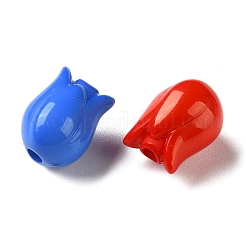 Opaque Acrylic Beads&nbsp;OACR-P034-08B-M
