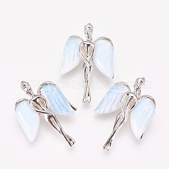 Natural & Synthetic Mixed Stone Pendants&nbsp;KK-G346-02