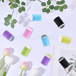 ペイント用プラスチックフィンガースポンジダウバー60個6色  ミックスカラー  29.5x18.5mm  内径：16.5mm  10個/カラー&nbsp;AJEW-CP0011-11