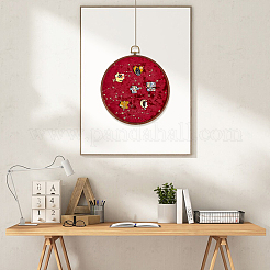 Galaxy Enamel Pin Hoop&nbsp;FIND-WH0260-64E