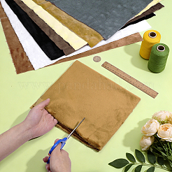 8Pcs 8 Colors Polyester Fabric&nbsp;DIY-PH0038-53
